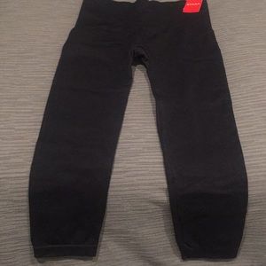 Spanx Seamless Black Leggings XL NWT